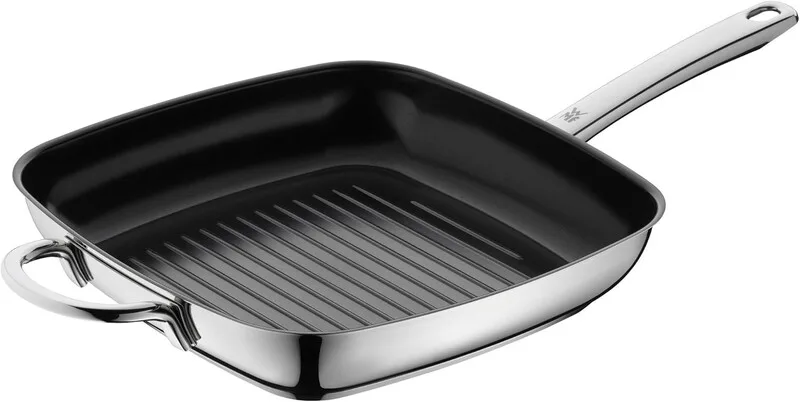 Durado keramische grillpan 28 cm, TransTherm universele panbodem, Cromargan, alle warmtebronnen incl. inductie, ovenbestendig, brede schenkrand by WMF – product photo