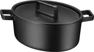 Flavour - Braadpan - Ovaal - 33 x 26 cm - Inductie - RVS - Geschikt voor Oven van WMF in Zwart – productfoto 1 van 5