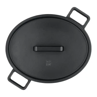 Flavour - Braadpan - Ovaal - 33 x 26 cm - Inductie - RVS - Geschikt voor Oven van WMF in Zwart – productfoto 5 van 5