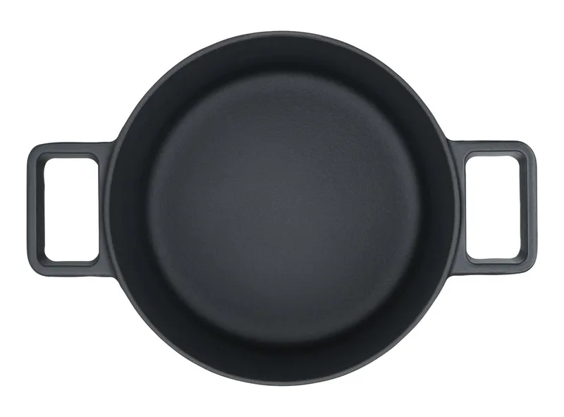 Flavour - Braadpan - Rond - Ø 24 cm - Inductie - RVS - Geschikt voor Oven de WMF en Noir – photo produit 5 sur 5
