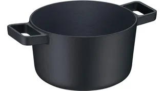 Flavour - Braadpan - Rond - Ø 24 cm - Inductie - RVS - Geschikt voor Oven de WMF en Noir – photo produit 2 sur 5