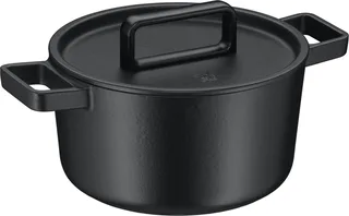 Flavour - Braadpan - Rond - Ø 24 cm - Inductie - RVS - Geschikt voor Oven de WMF en Noir – photo produit 1 sur 5