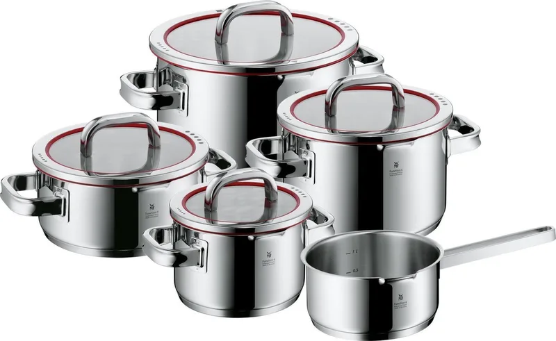 Function 4 Pannenset - 5-delig van WMF in Rvs – productfoto