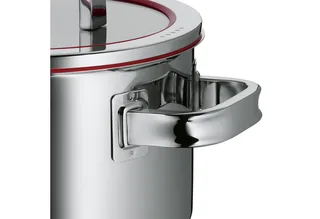 Function4 - Kookpan Laag - Ø 16 cm - RVS - Met Deksel - Geschikt voor Inductie de WMF en Argent – photo produit 4 sur 5