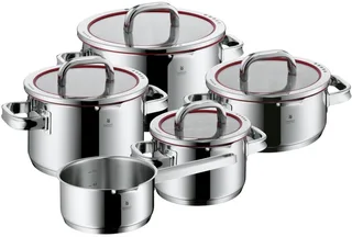 Function4 - Pannenset - 5-delig - Geschikt voor Inductie - Met Deksel by WMF in Rvs – product photo 1 of 5