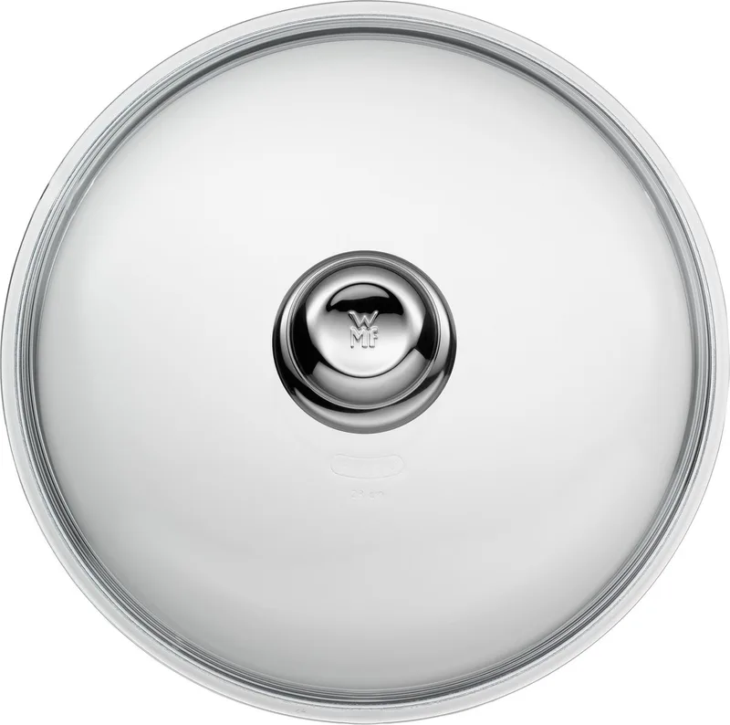 Glazen Pannendeksel - Ø 28 cm - Hittebestendig - Geschikt voor Koekenpannen by WMF in Transparent – product photo 1 of 2
