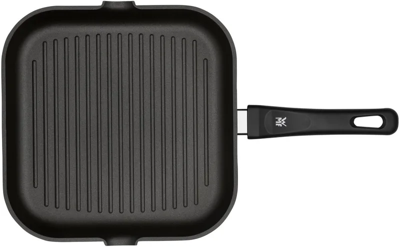 Grillpan - 27 x 27 cm - Niet Geschikt voor Inductie - RVS - Antiaanbaklaag by WMF in Black – product photo 3 of 5
