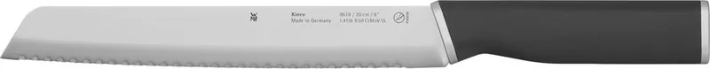 Kineo Broodmes - 20 cm - gehard messtaal ​ by WMF in Silver – product photo