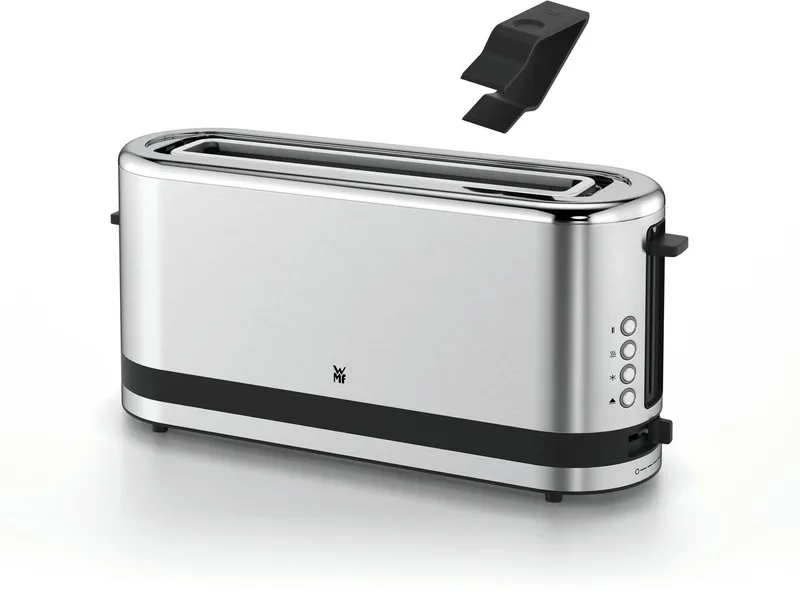 KITCHENminis Broodrooster XXL 0414120011 - 4 Sneden - Instelbare Bruiningsgraad - Extra Groot de WMF en Rvs – photo produit
