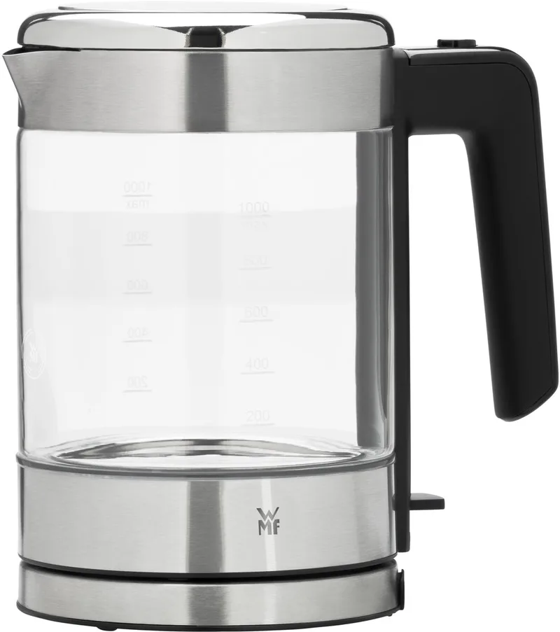 KITCHENminis - Glazen Waterkoker - 1L - Compact - LED-verlichting - BPA-vrij by WMF in Tan – product photo