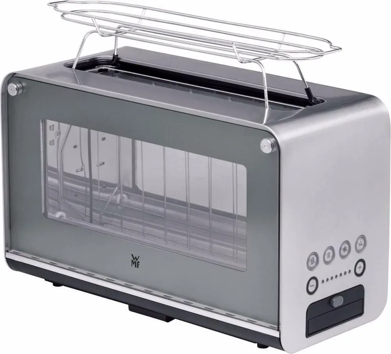 Lono Glazen Broodrooster - 7 Bruiningsniveaus - RVS - Voor Perfecte Toast by WMF in Silver – product photo