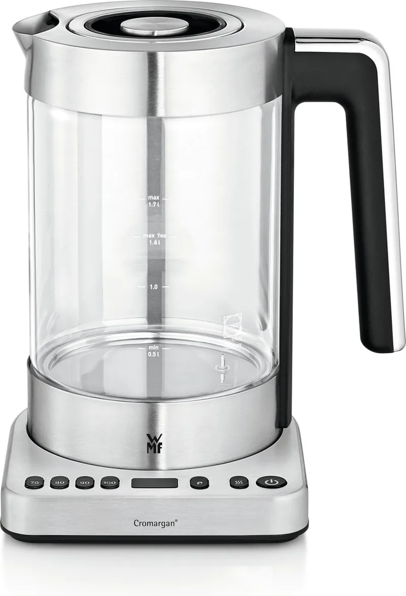 Lono - Thee- en Waterkoker - 2-in-1 - 1.7L - Temperatuurregeling - RVS de WMF en Vert – photo produit