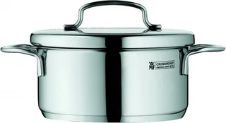 Mini - Kookpan Laag - Ø12 cm - 0,7L - RVS - Compact - Geschikt voor alle warmtebronnen by WMF in Silver – product photo 1 of 5