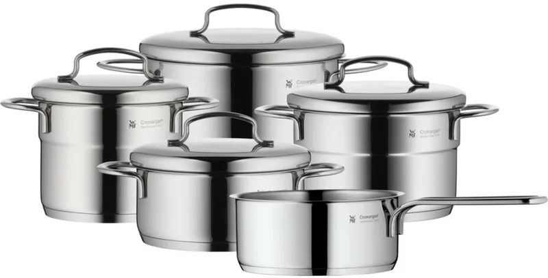 Mini - Pannenset - 5-delig - Geschikt voor Inductie - Compact by WMF in Rvs – product photo 1 of 5