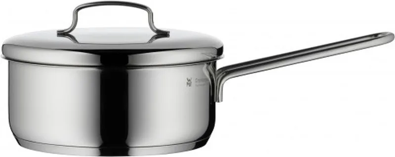 Mini - Steelpan - Ø16 cm - 1,2L - RVS - Inclusief Deksel - Geschikt voor alle warmtebronnen de WMF en Argent – photo produit