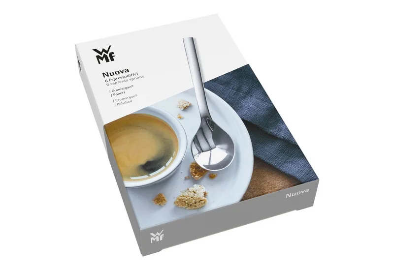 Nuova - Espresso Koffielepels - 6-delig - 11 cm - Vaatwasserbestendig von WMF in Rvs – Produktfoto 3 von 3