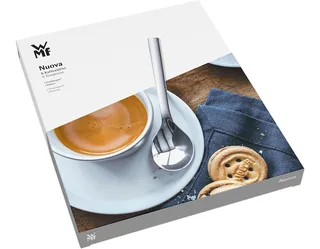 Nuova - Koffielepels - 6-delig - RVS - Vaatwasserbestendig by WMF in Silver – product photo 5 of 5