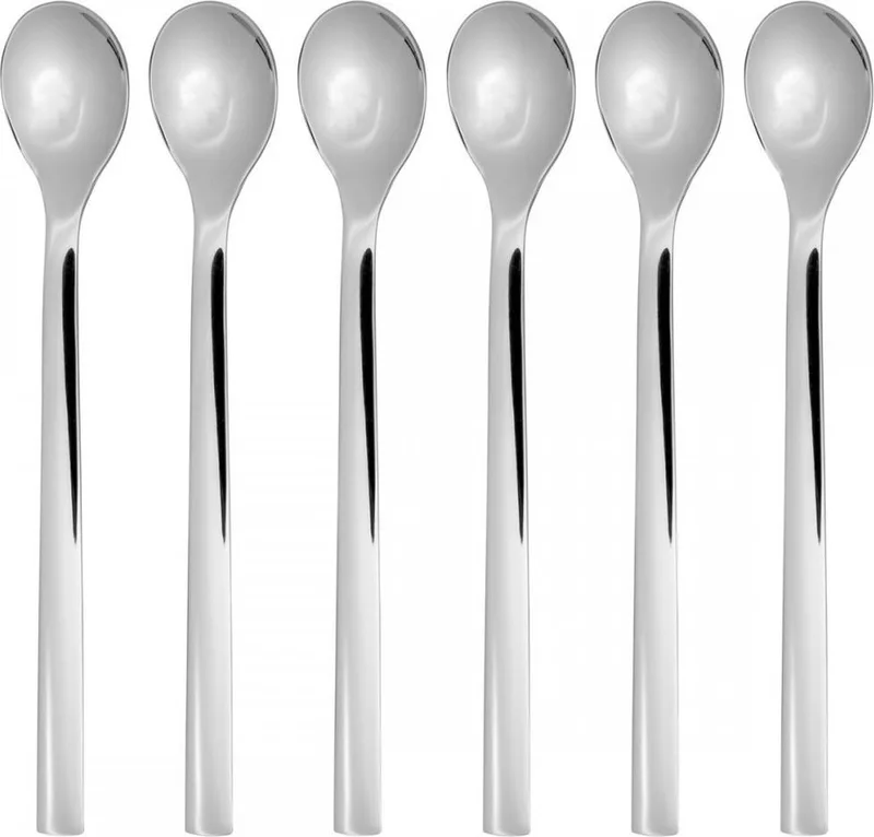Nouvel Ensemble De Cuillères Pour Latte Macchiato 6 Pièces de WMF en Rvs – photo produit 1 sur 5