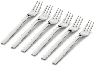 Nuova - Taartvorkjes - 6 stuks - RVS - Elegant Design - Vaatwasserbestendig by WMF in Grey – product photo 3 of 5