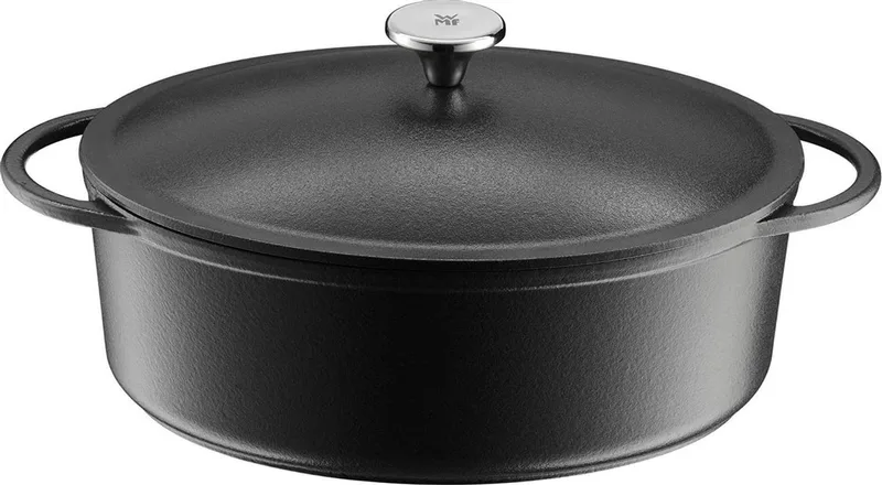 Ovale gietijzeren braadpan 0571464290 by WMF in Black – product photo