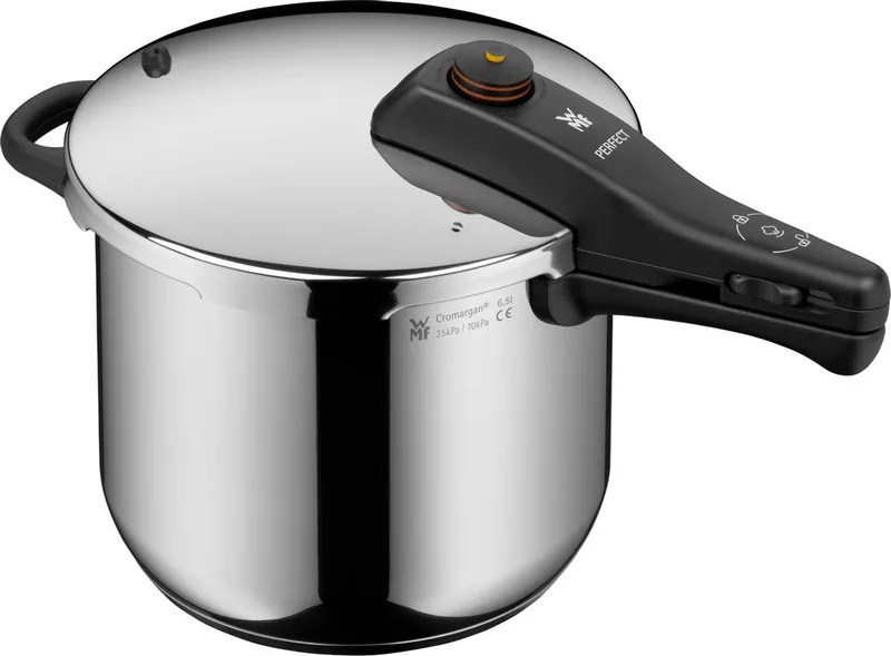 Perfect Snelkookpan - 6.5 L - Ø22 cm - RVS van WMF in Zilver – productfoto 1 van 5