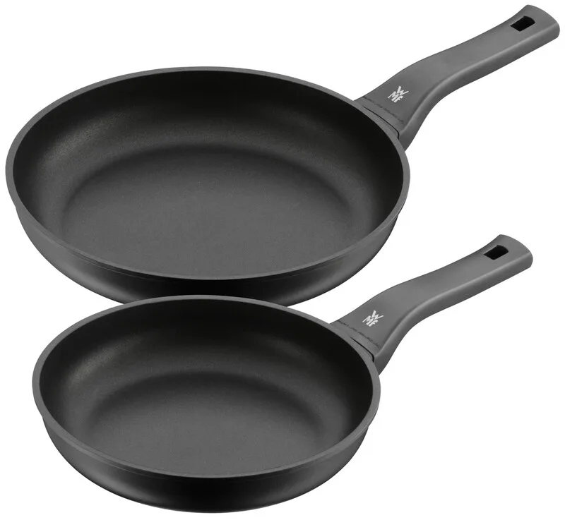 PermaDur Excellent Pfannenset Induktion 2-teilig, Bratpfanne 28 + 24 cm, Aluminium beschichtet, Kunststoffgriff mit Flammschutz von WMF – Produktfoto