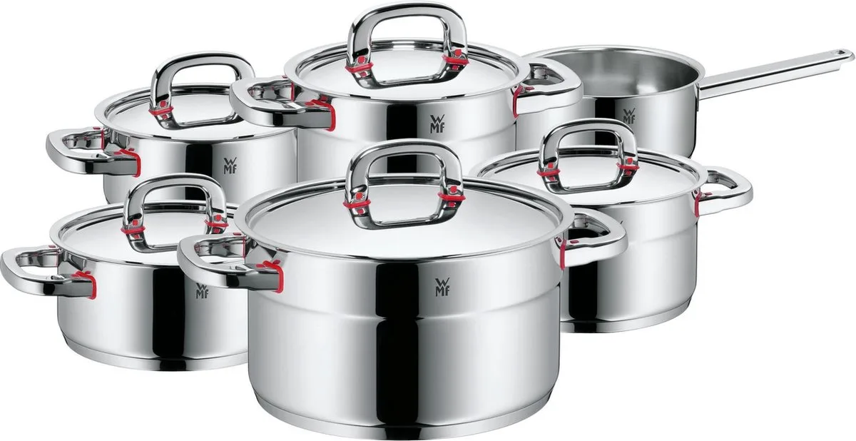 Premium One - Pannenset 6-delig de WMF en Argent – photo produit