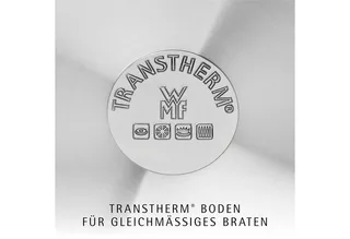 Profi - Koekenpan - Ø 20 cm - RVS - Inductie - Robuust van WMF in Zilver – productfoto 2 van 4