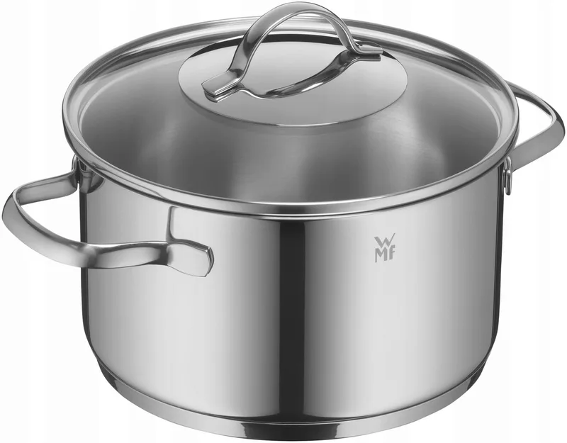 Provence Plus Kookpan met Deksel - 20 cm, 3,3L, Inductie by WMF in Silver – product photo