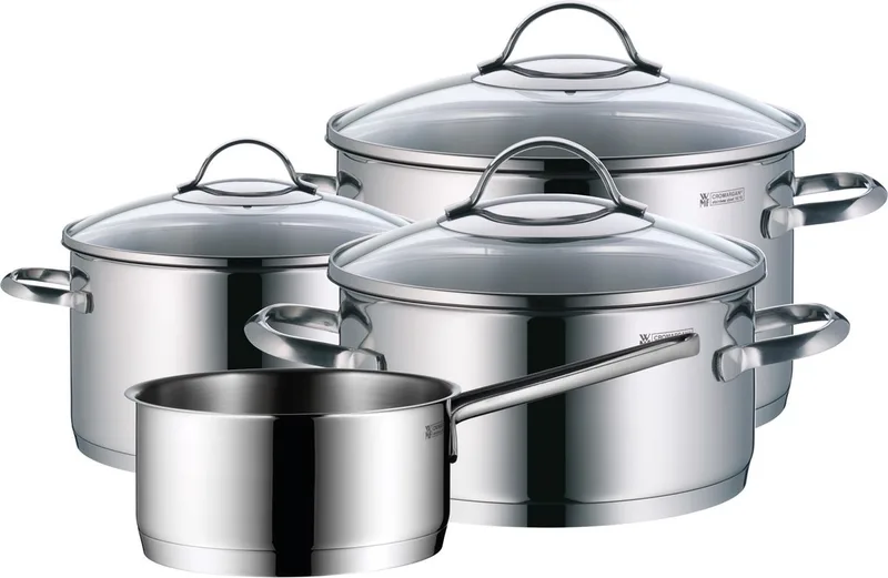 Provence Plus - Pannenset - 4-Delig - RVS by WMF in Silver – product photo