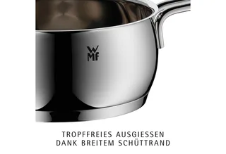 Quality One - Pannenset - 5-delig - Geschikt voor Inductie - Inclusief Deksels fra WMF i Rvs – produktbillede 4 af 5