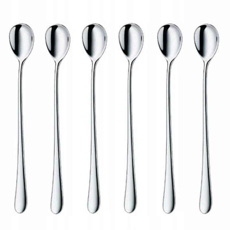 Signum Lange Lepels 22 cm - 6 Stuks - Cromargan fra WMF i Sølv – produktbillede