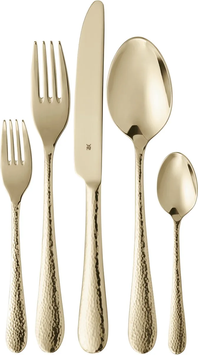 Sitello Bestekset - 30-delig - Goudkleurig - Voor 6 Personen - Luxe Design de WMF en Or – photo produit