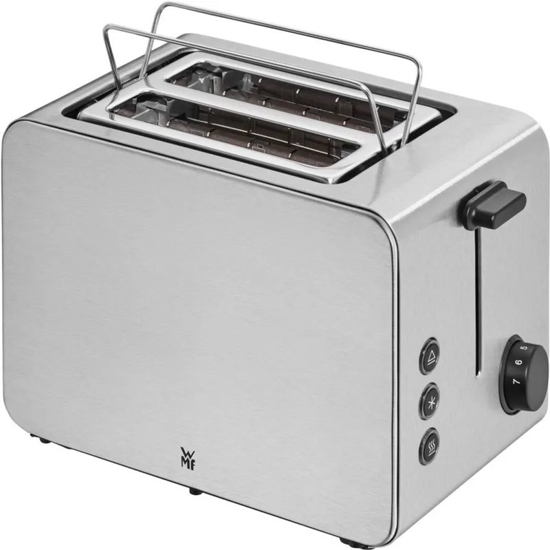 Stelio Broodrooster - RVS - 7 Bruiningsniveaus - Compact Design - Voor Dagelijks Gebruik by WMF in Roestvrijstaal – product photo