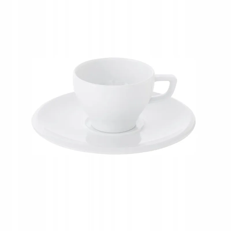 Synergy Espressokopje met Schotel 90ml - Luxe Porselein de WMF en Blanc – photo produit