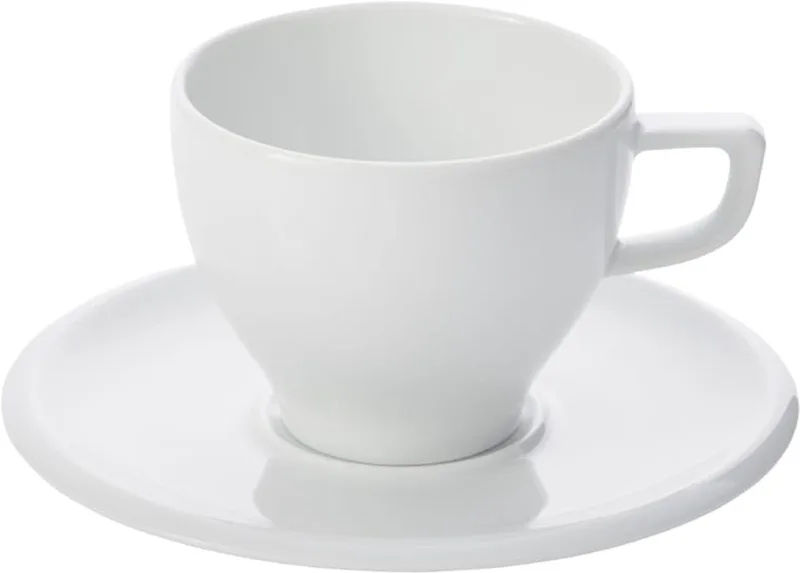 Synergy Kop en Schotel 250ml - Luxe Porselein fra WMF i Hvid – produktbillede