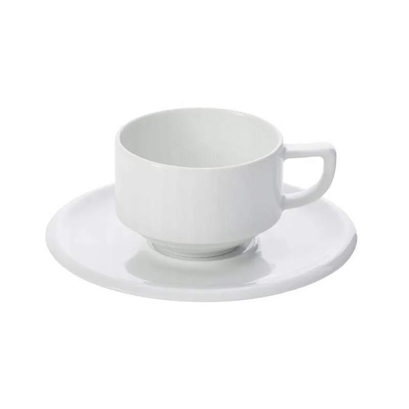Synergy Kop en Schotel Set 200ml - Tijdloze Porselein de WMF en Blanc – photo produit