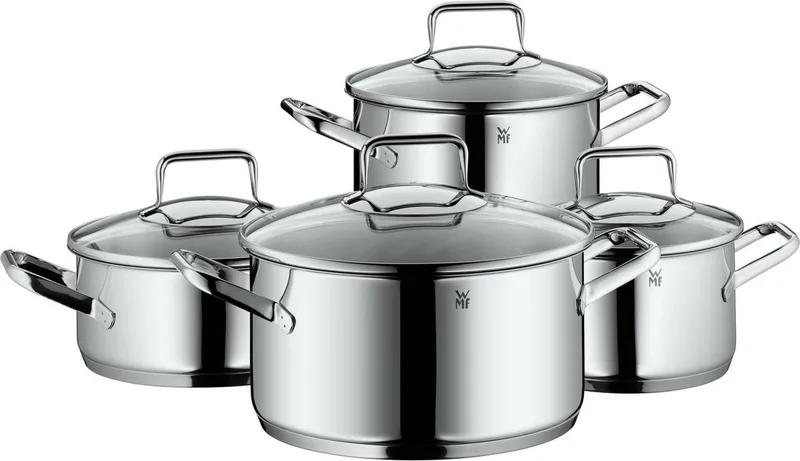 Trend - Pannenset 4-delig by WMF in Silver – product photo