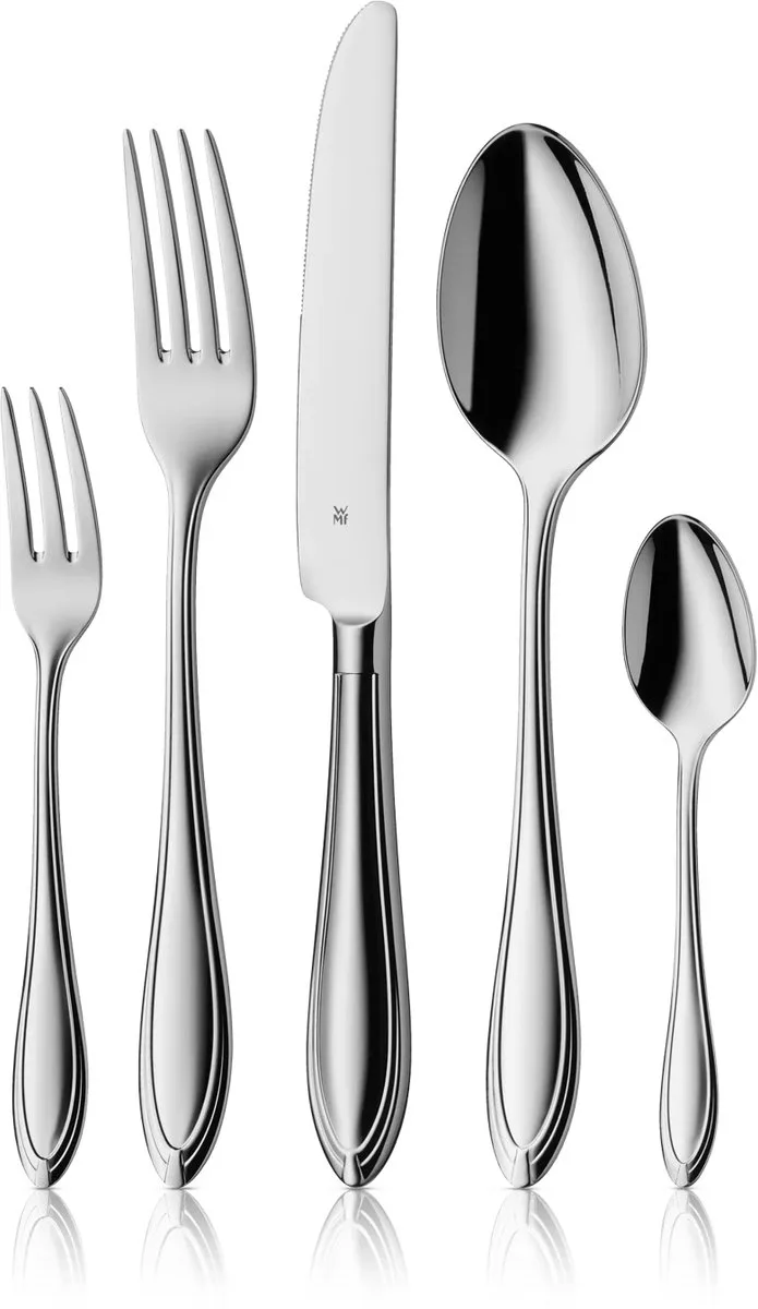 Verona Bestekset 1189006044 - 24-delig - Cromargan® RVS - 6 personen de WMF en Roestvrijstaal – photo produit