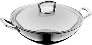 Wokpan - Ø 36 cm - RVS - Met Deksel - Inductie - Geschikt voor Grote Porties von WMF in Silber – Produktfoto 1 von 2