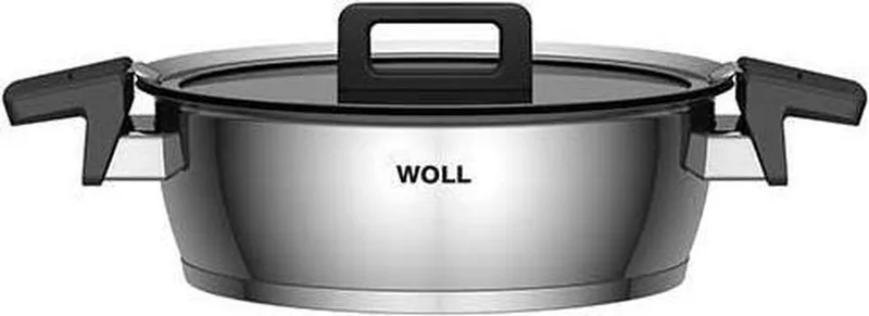 Braadpan - 28cm / 4.8 liter by Woll in Silver – product photo