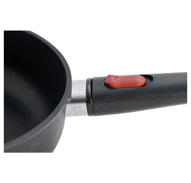 Eco Lite Hapjespan 24 cm van Woll in Zwart – productfoto 4 van 5