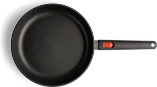 EcoLite QXR Hapjespan inductie met afneembare greep - Ø280mm - H 70mm van Woll in Zwart – productfoto 1 van 3