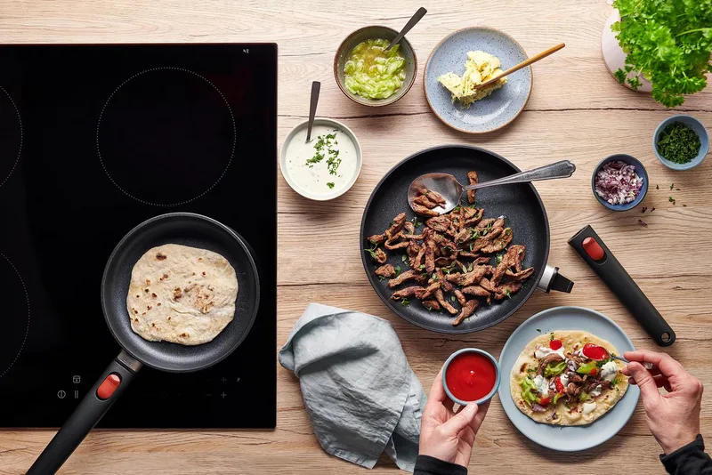 Koekenpan, ø 20 cm, 1 L, Gerecycled Aluminium, QXR Non Stick, Inductie by Woll in Black – product photo 4 of 4