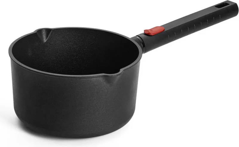 Sauspan, Steelpan, ø 18 cm, 2.4 L, Gerecycled Aluminium, QXR Non Stick, Inductie de Woll en Noir – photo produit