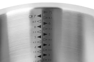 Soeppan - 24cm / 7.6 liter by Woll in Silver – product photo 2 of 3