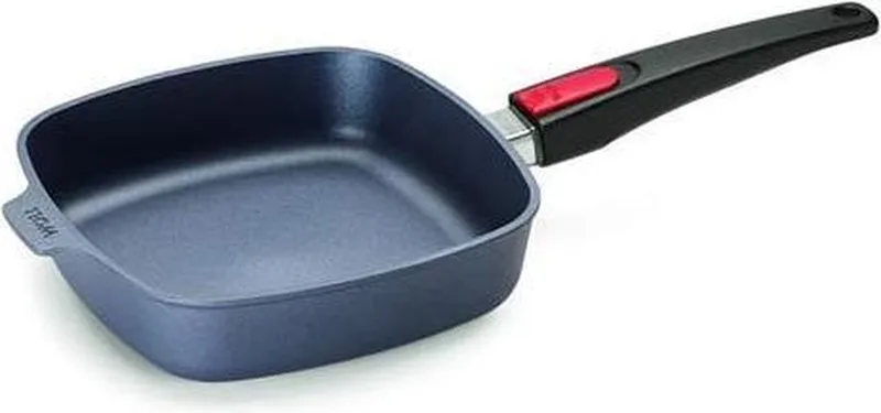 Vierkante koekenpan 22 cm von Woll in Grau – Produktfoto 1 von 5