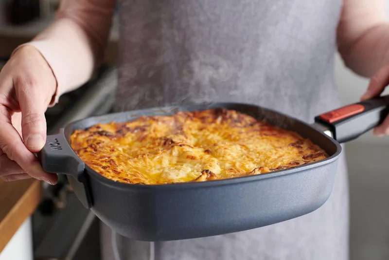 Vierkante koekenpan 22 cm von Woll in Grau – Produktfoto 5 von 5