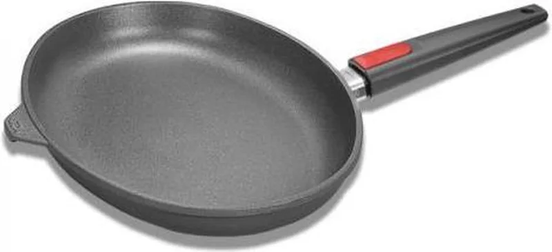 Vispan Nowo Koekenpan - Titanium - 38cm x 28cm by Woll in Black – product photo 1 of 4
