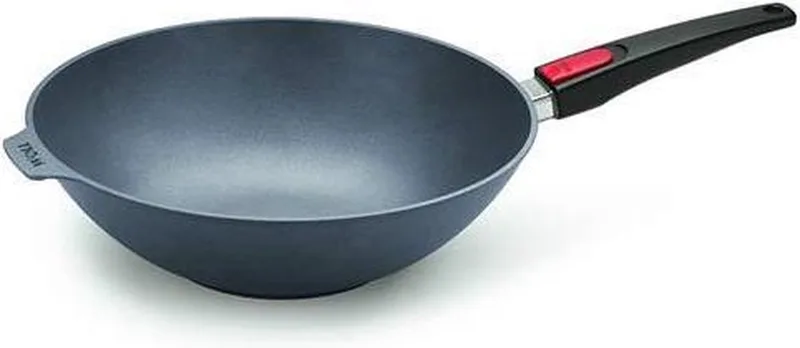 Wok 32 cm van Woll in Grijs – productfoto
